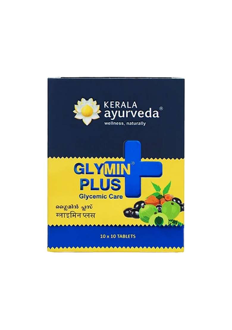 Keralaayurveda Glymin Plus Tablets (100 Nos) - Indya