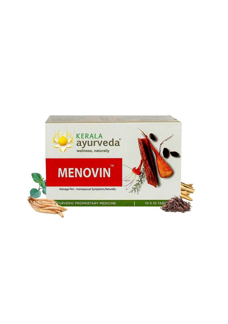 Keralaayurveda Menovin Tablet (100 Nos) - Indya