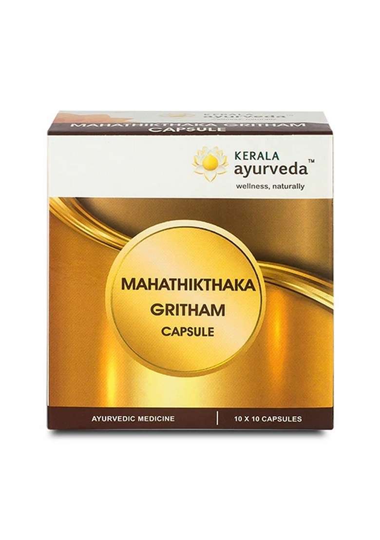 Keralaayurveda Mahathikthaka Ghritham Capsules (100 Nos) - Indya