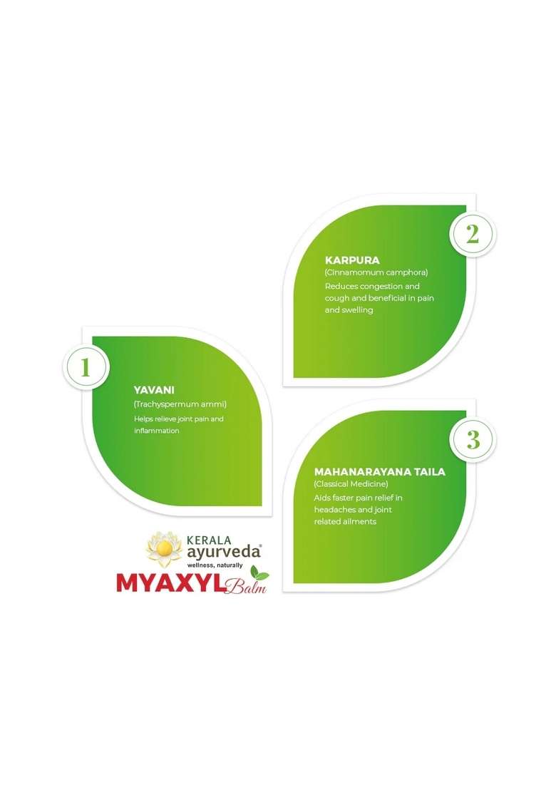 Keralaayurveda Myaxyl Balm (10 Gms) - Indya