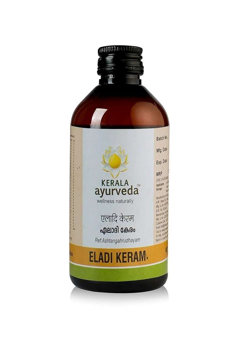 Keralaayurveda Eladi Keram (Oil-200 Ml) - Indya