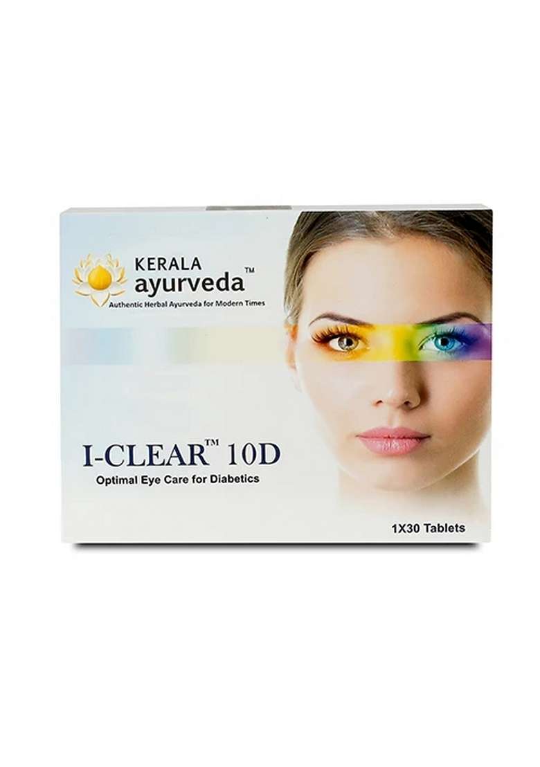Keralaayurveda I-Clear 10D (Tablet-30 Nos) - Indya