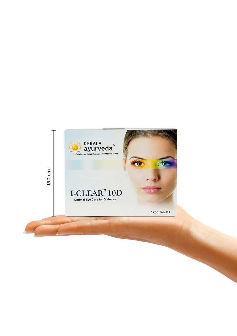 Keralaayurveda I-Clear 10D (Tablet-30 Nos) - Indya