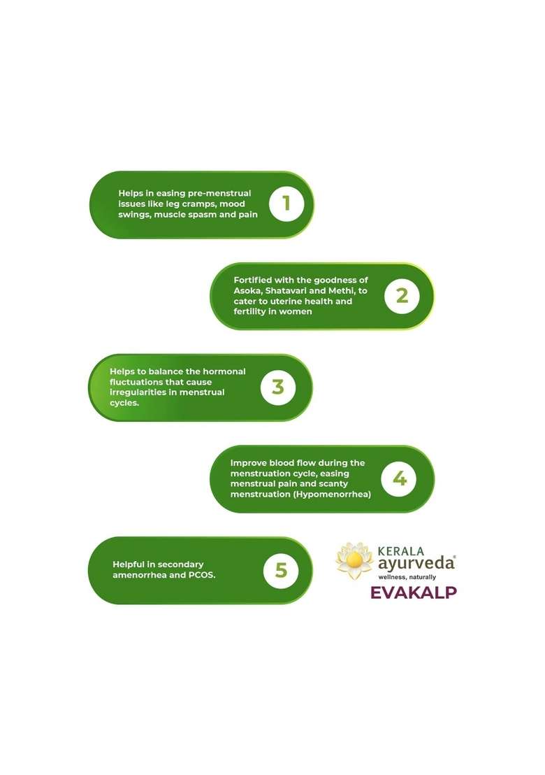 Keralaayurveda Evakalp Tablet (100 Nos) - Indya