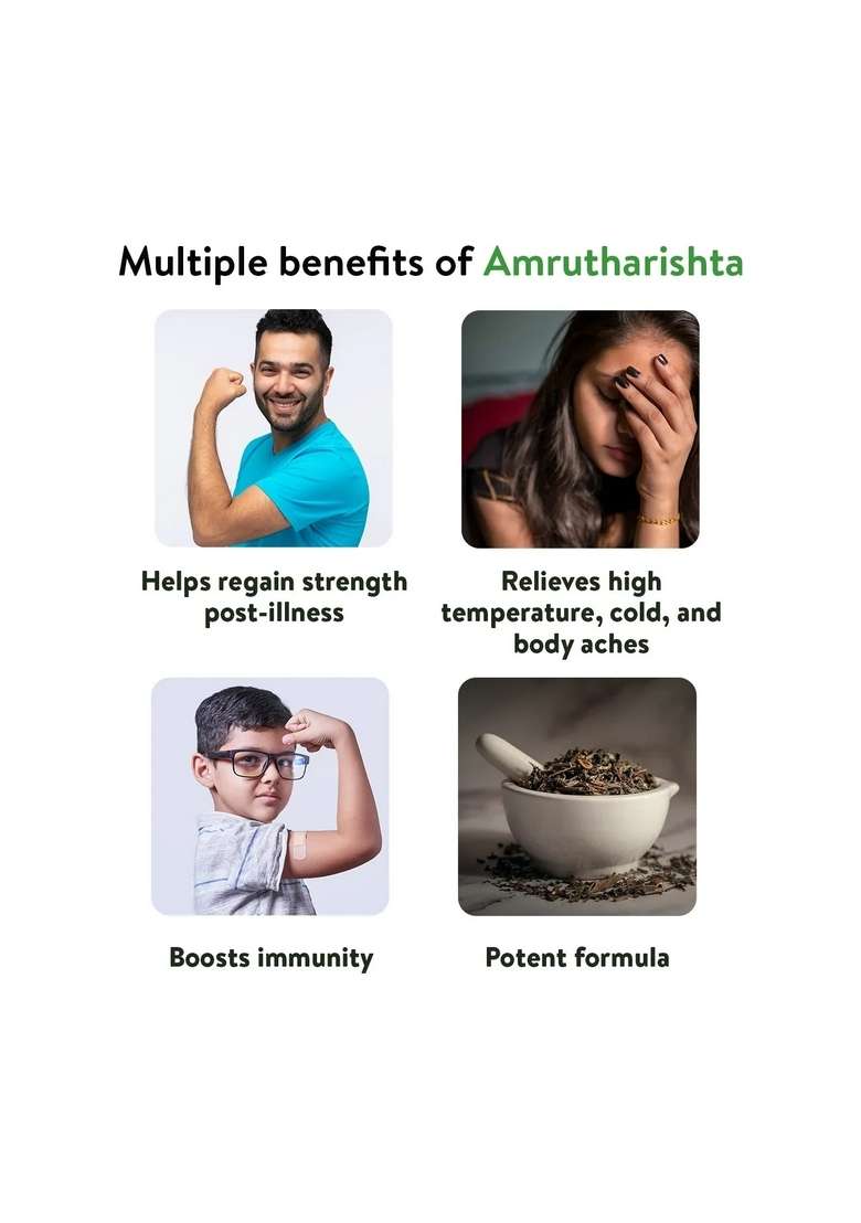 Keralaayurveda Amrutharishta (450 Ml) - Indya