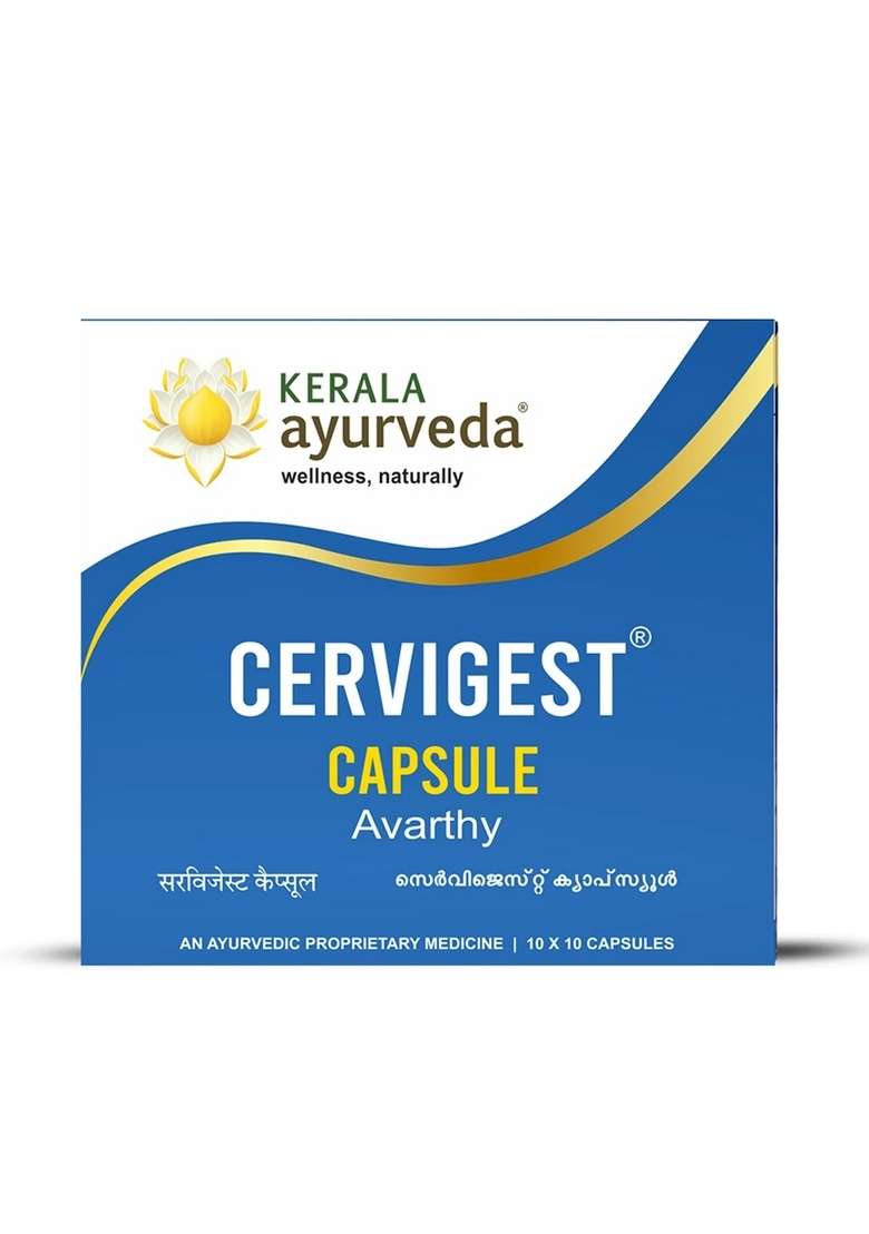 Keralaayurveda Cervigest Capsule (100 Nos) - Indya