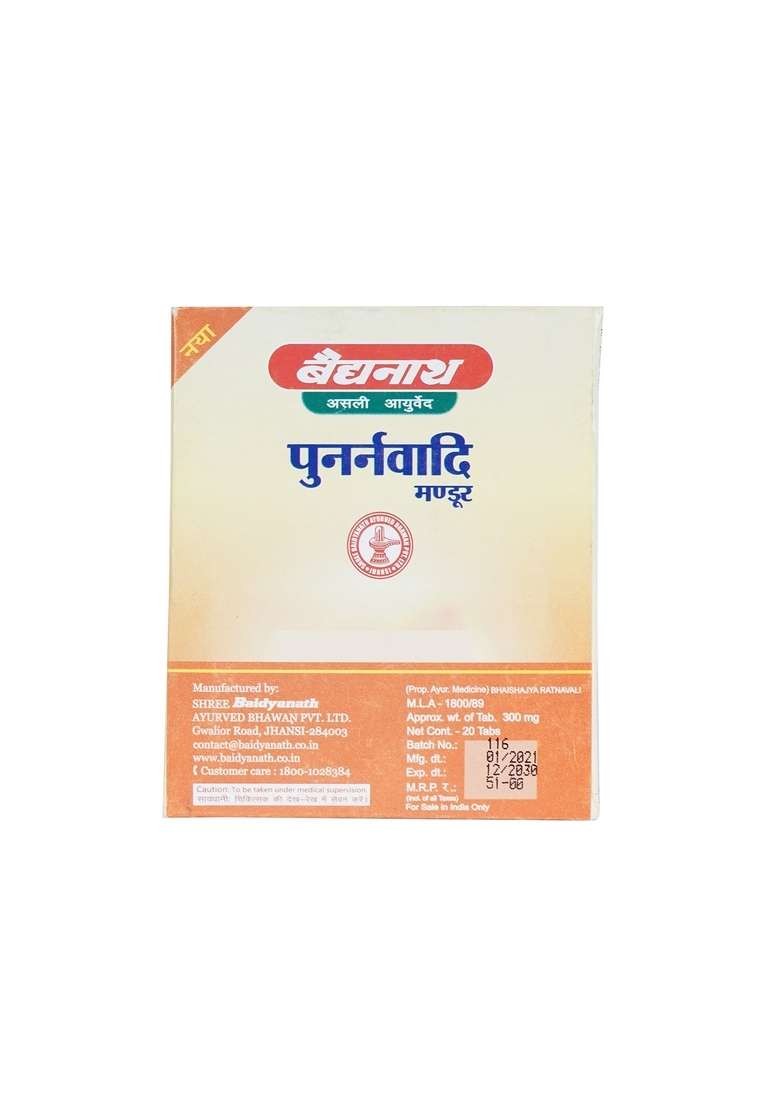 Baidyanath Baidyanath Punarnawadi Mandoor - Indya