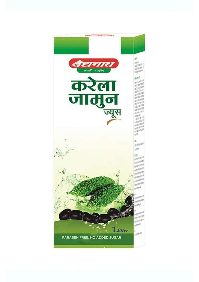 Baidyanath Karela Jamun Juice - Indya