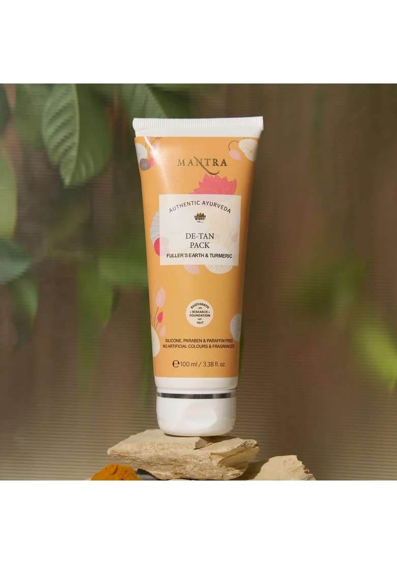 Baidyanath Mantra De Tan Pack Fuller Earth And Turmeric - Indya