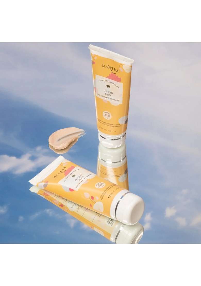 Baidyanath Mantra De Tan Pack Fuller Earth And Turmeric - Indya