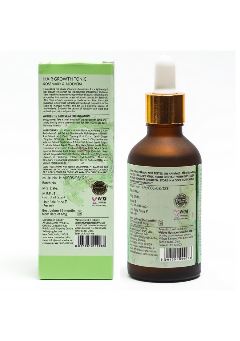 Baidyanath Mantra Hair Growth Tonic Rosemary And Aloevera