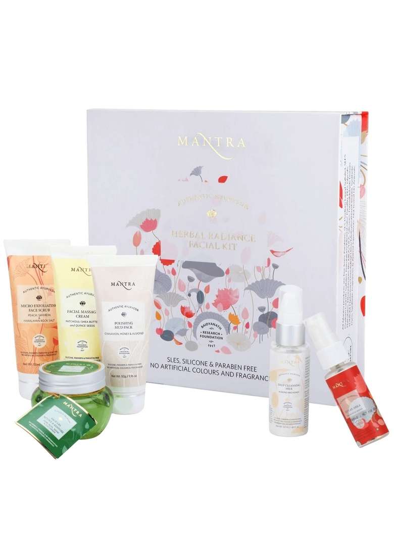 Baidyanath Mantra Herbal Radiance Facial Kit - Indya