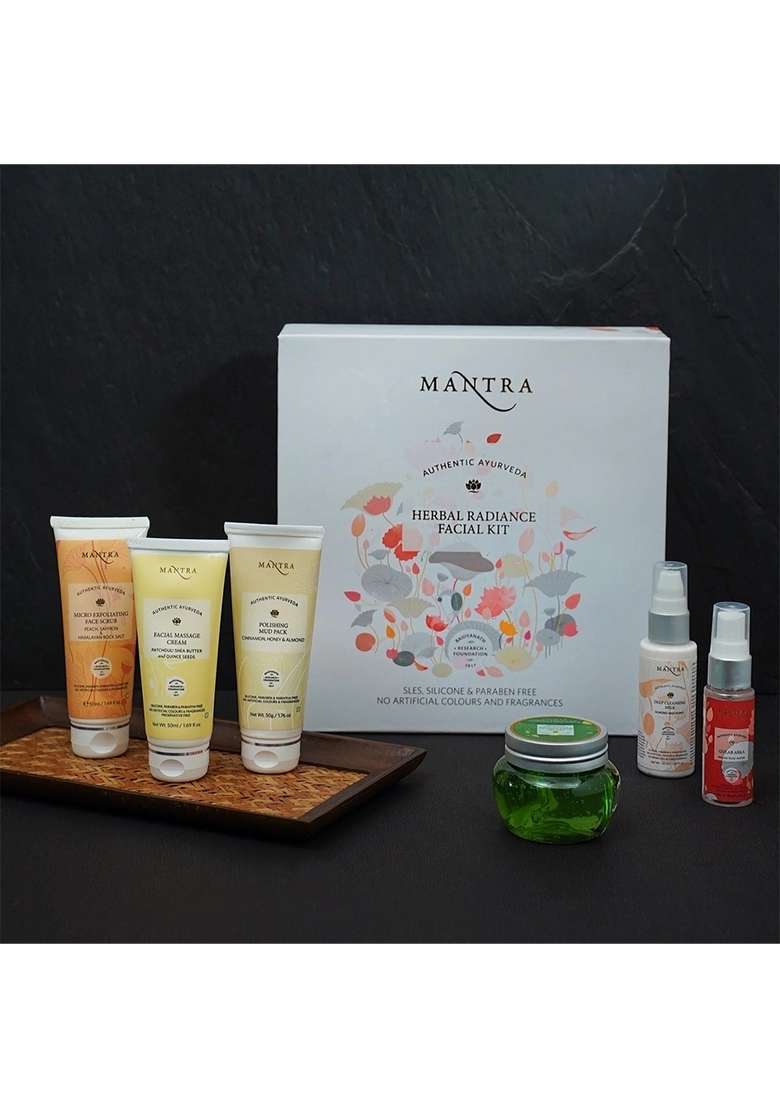 Baidyanath Mantra Herbal Radiance Facial Kit - Indya