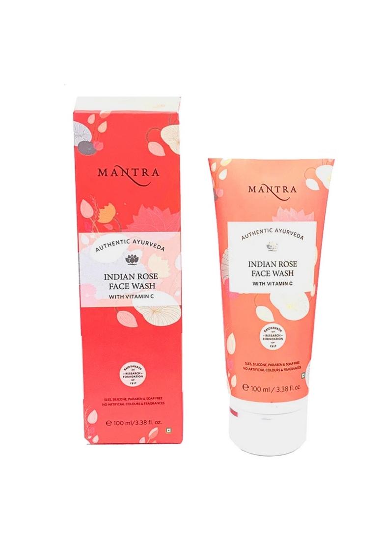 Baidyanath Mantra Indian Rose Face Wash With Vitamin C