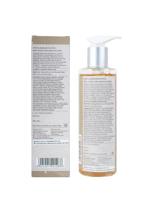Baidyanath Mantra Khus And Manjistha Pitta Body Wash For Sensitive Skin
