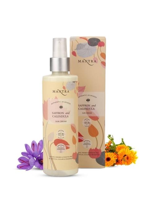 Baidyanath Mantra Saffron And Calendula Sun Cream