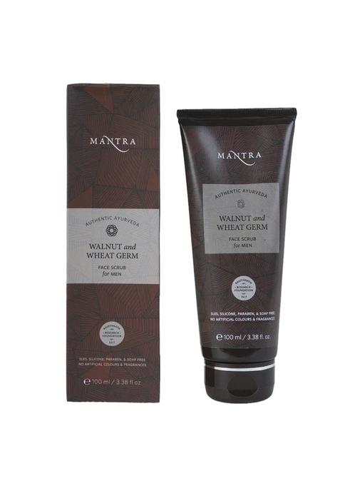 Baidyanath Mantra Walnut And Wheat Germ Face Scrub For Men