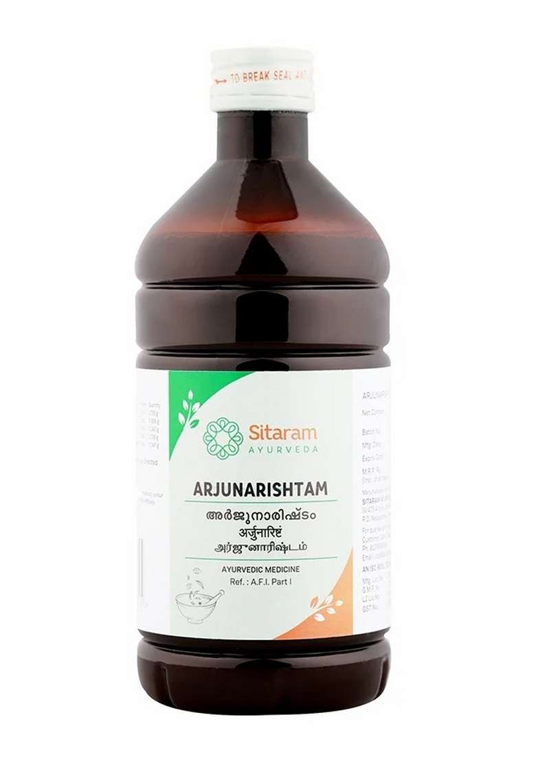 Sitaram Ayurveda Arjunarishtam (Partharishtam) 450 Ml - Indya