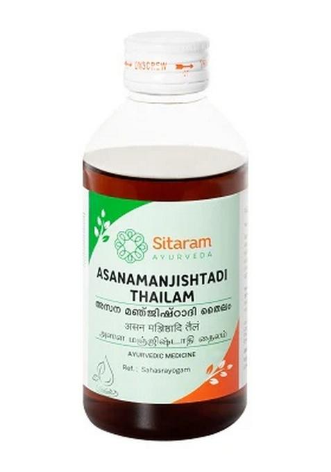 Sitaram Ayurveda Asanamanjishtadi Thailam 200 Ml