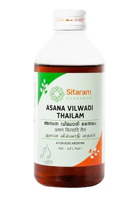 Sitaram Ayurveda Asanavilwadi Thailam 200 Ml