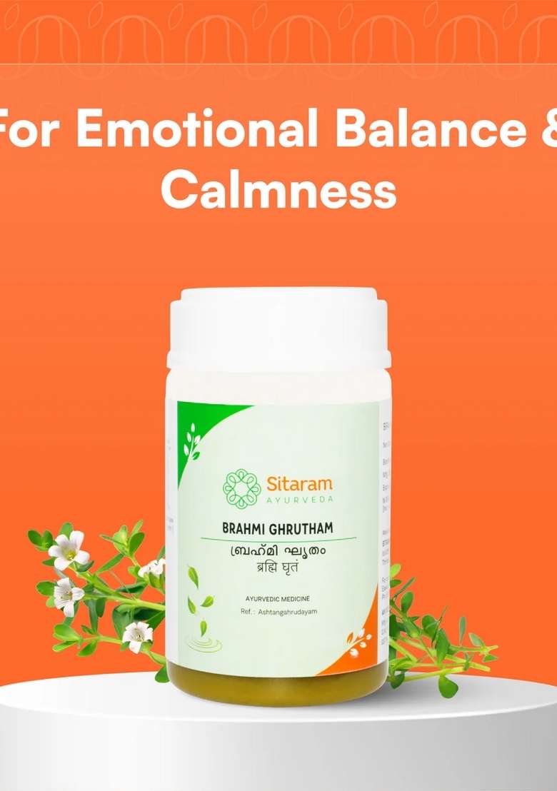 Sitaram Ayurveda Brahmi Ghritam 150 Gm - Indya
