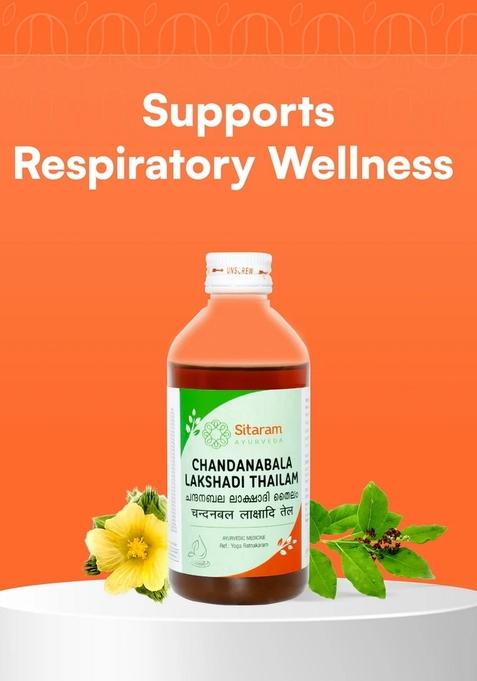 Sitaram Ayurveda Chandanbala Lakshadi Tail 200 Ml