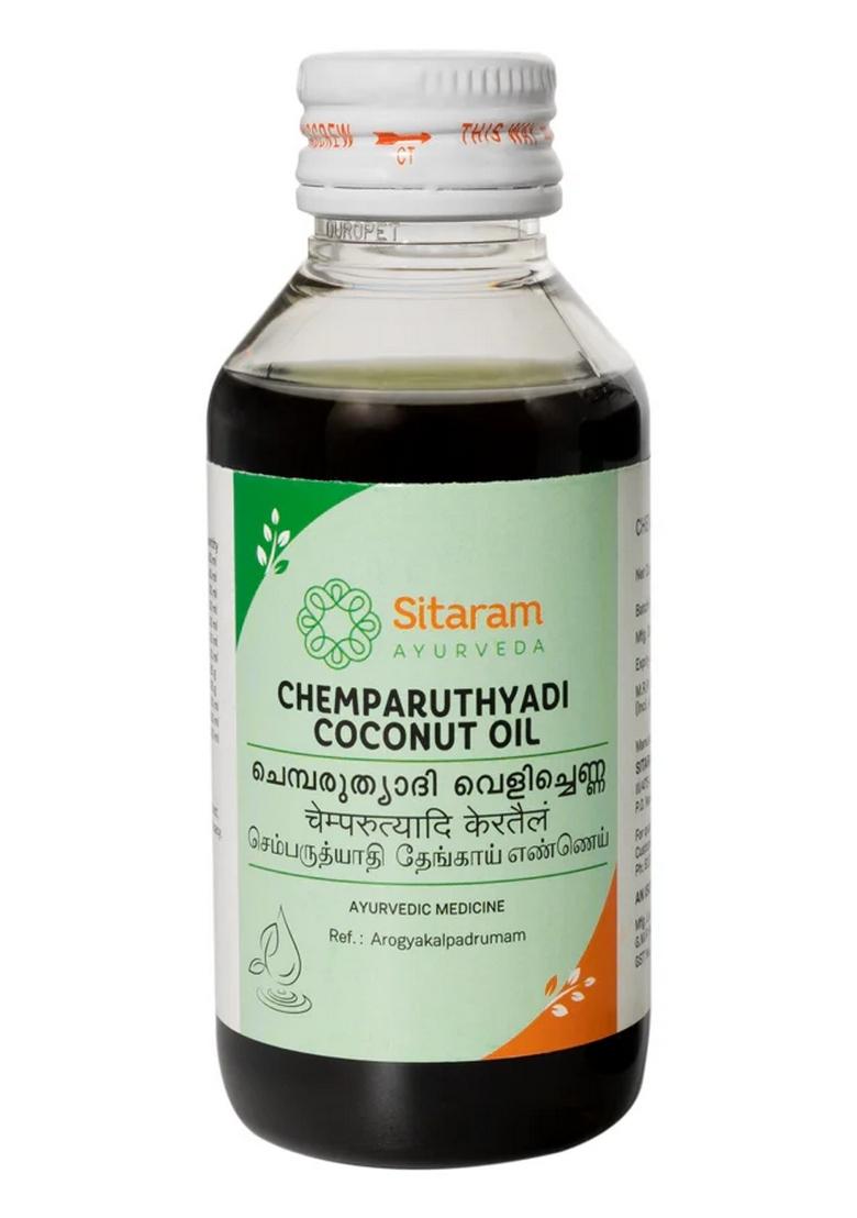 Sitaram Ayurveda Chemparuthyadi Kera Thailam 200 Ml