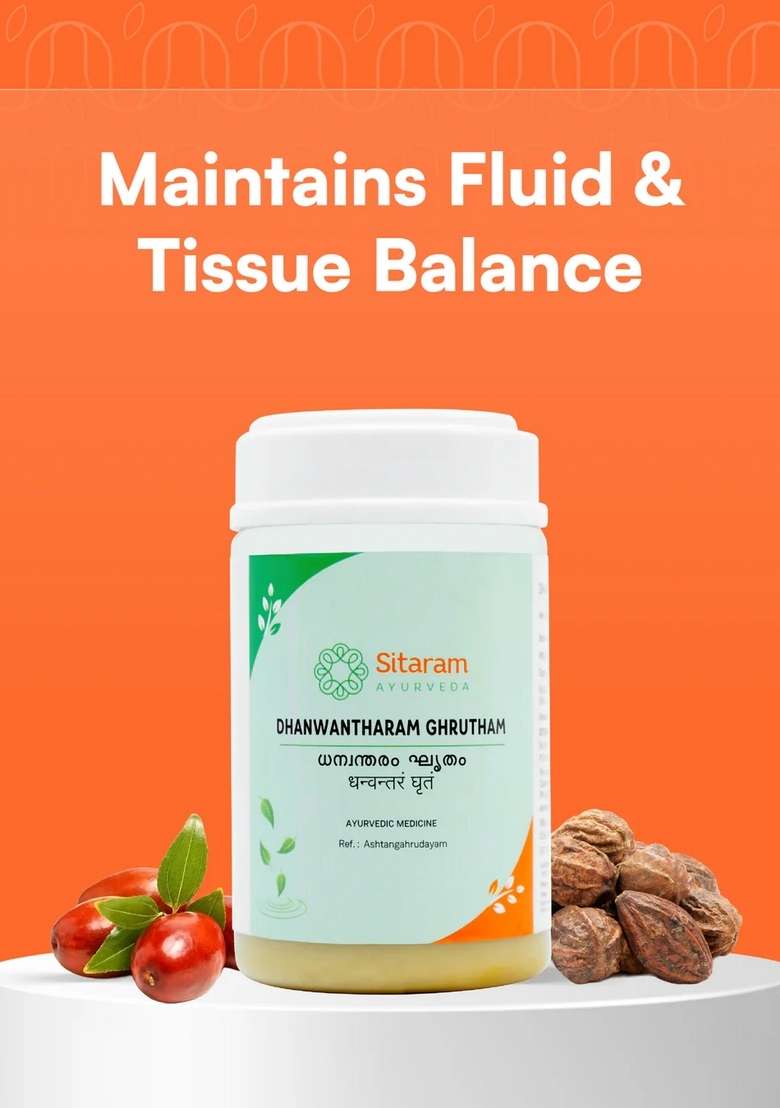 Sitaram Ayurveda Dhanwantaram Ghritam 150 Gm - Indya