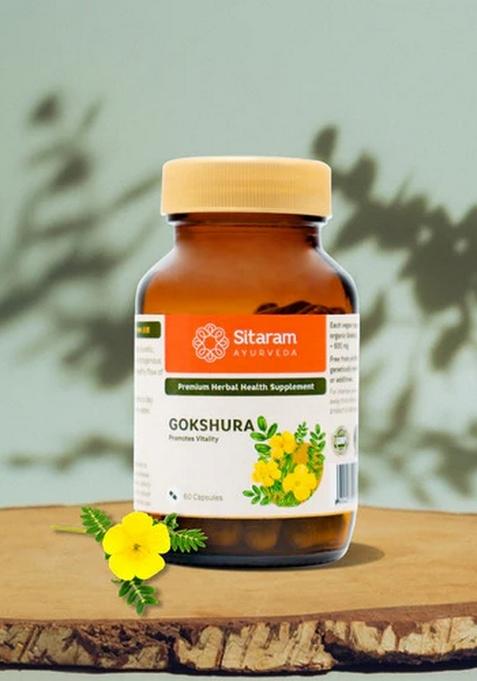 Sitaram Ayurveda Gokshura Capsules 60 Nos
