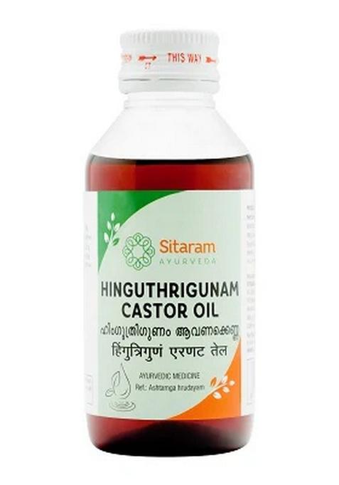 Sitaram Ayurveda Hinguthrigunam Eranada Thailam 50 Ml