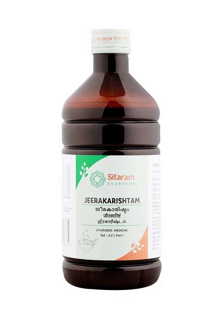 Sitaram Ayurveda Jeerakarishtam 450 Ml - Indya