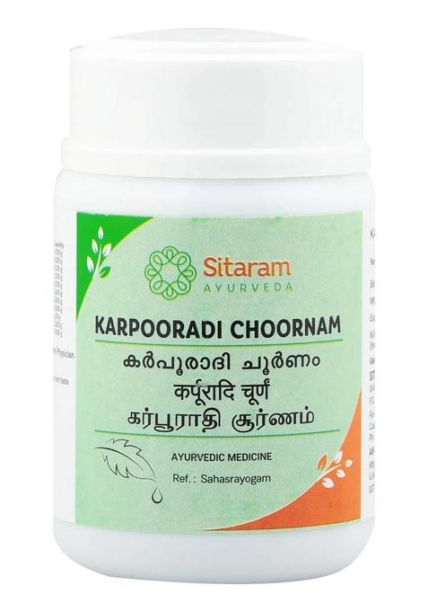 Sitaram Ayurveda Karpooradi Choornam 50Gm