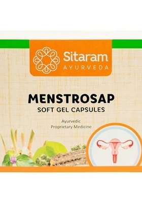Sitaram Ayurveda Menstrosap Capsules 100 Nos
