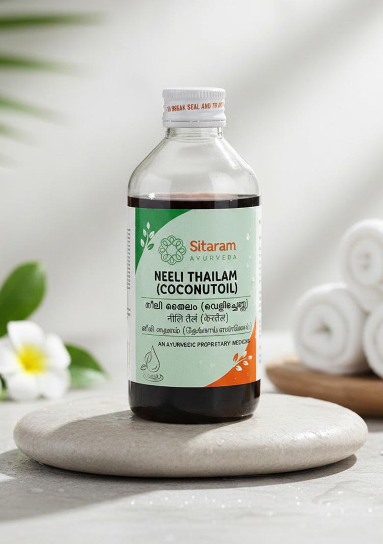 Sitaram Ayurveda Neeli Tailam Hair Oil 200 Ml