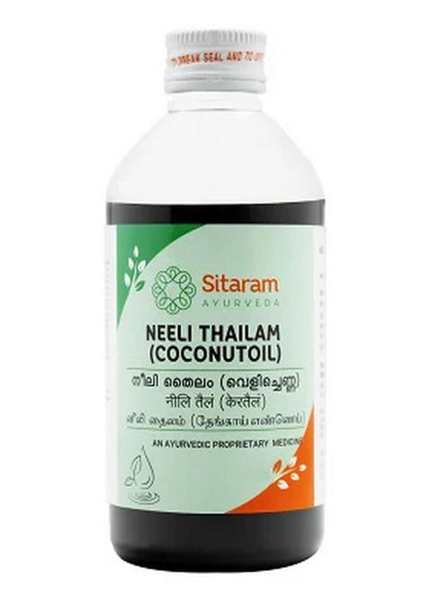 Sitaram Ayurveda Neeli Tailam Hair Oil 200 Ml