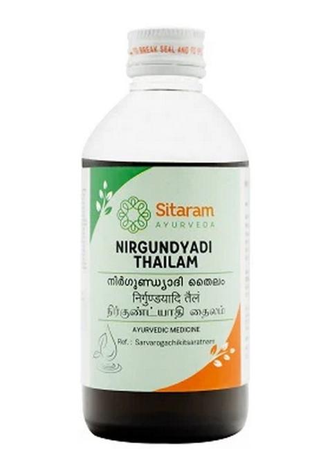 Sitaram Ayurveda Nirgundyadi Thailam 200 Ml