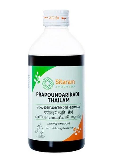 Sitaram Ayurveda Prapaundarikadi Thailam 200 Ml
