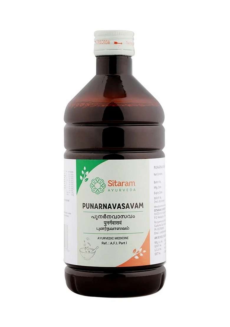Sitaram Ayurveda Punarnavasavam 450 Ml - Indya