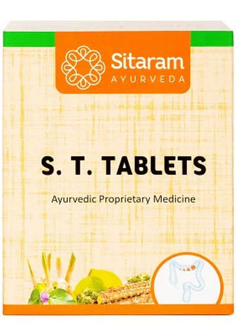 Sitaram Ayurveda S T Tablets 50 Nos - Indya