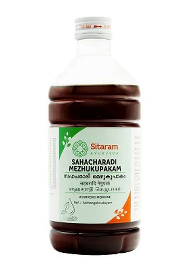 Sitaram Ayurveda Sahacharadi Mezhupakam 450 Ml - Indya