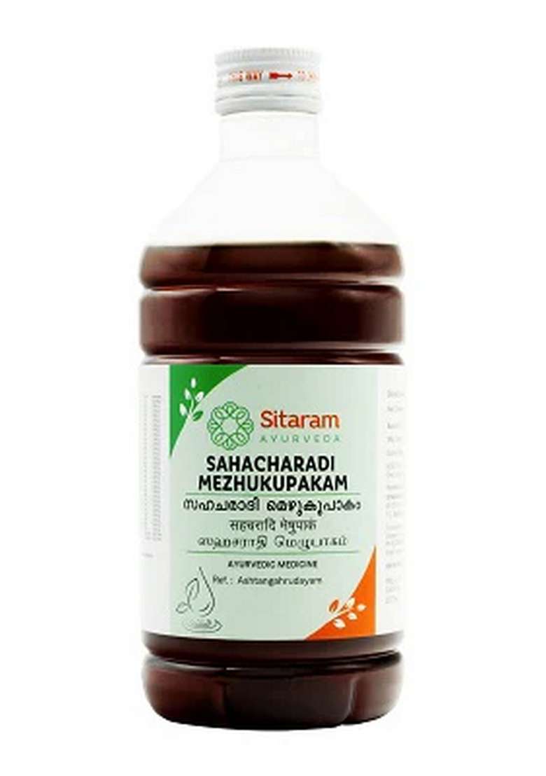 Sitaram Ayurveda Sahacharadi Mezhupakam 450 Ml - Indya