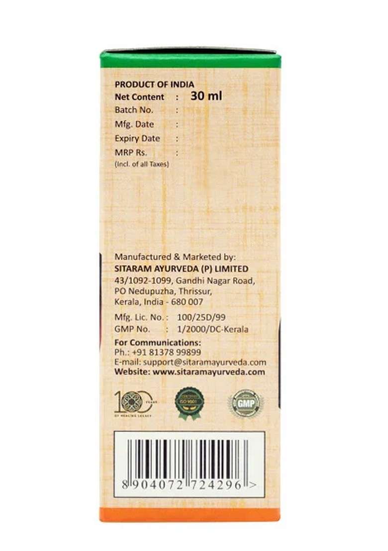 Sitaram Ayurveda Saplint Plus Liniment 30 Ml - Indya