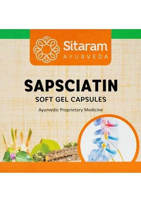 Sitaram Ayurveda Sapsciatin Capsule 100 Nos