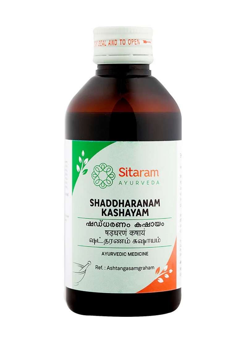 Sitaram Ayurveda Shaddharanam Kashayam 200 Ml - Indya
