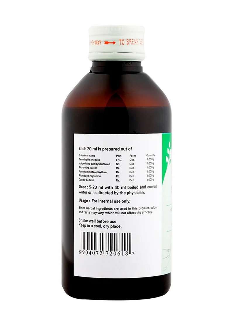 Sitaram Ayurveda Shaddharanam Kashayam 200 Ml - Indya