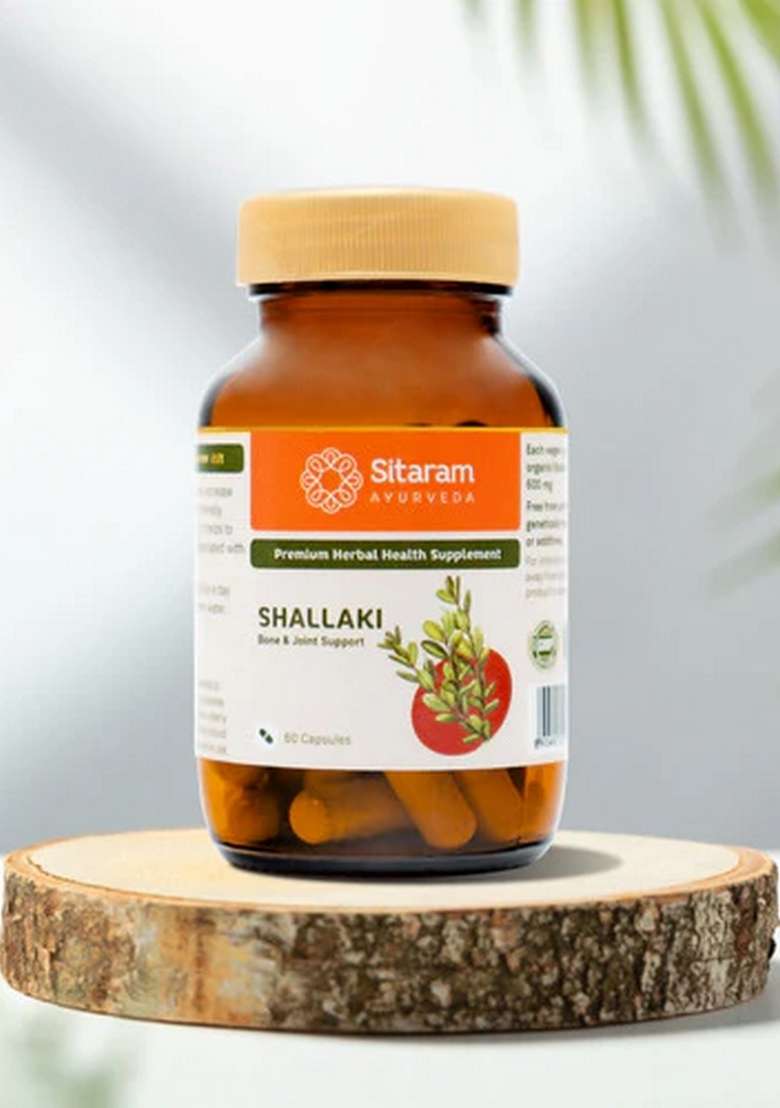 Sitaram Ayurveda Shallaki | 60 Capsules - Indya