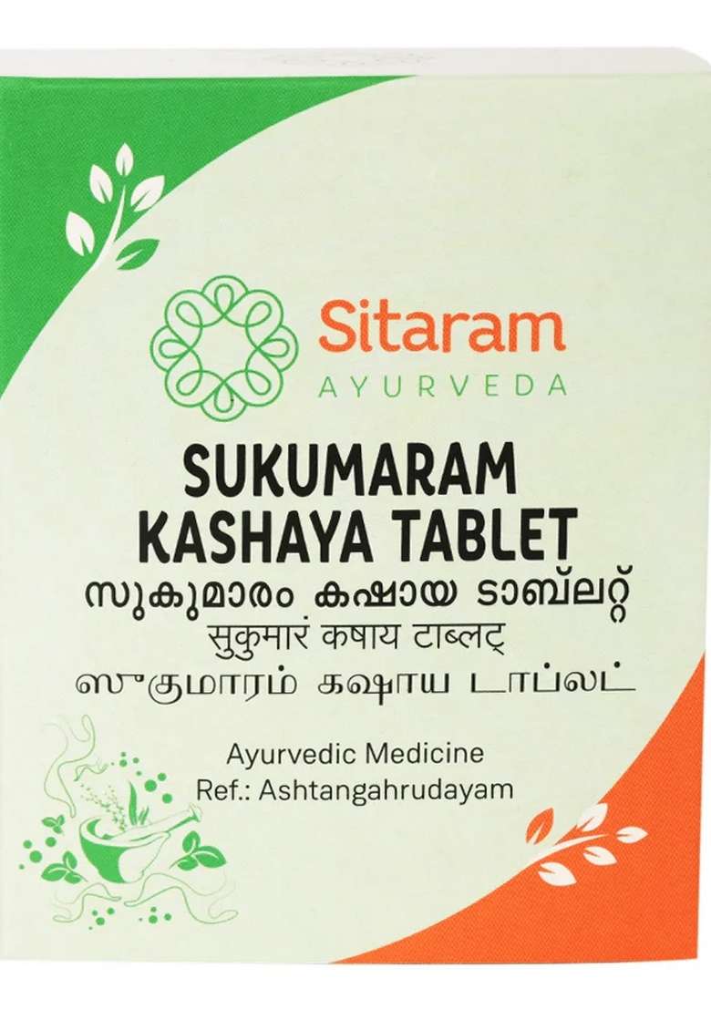 Sitaram Ayurveda Sukumaram Kashayam Tablet 50 Nos - Indya