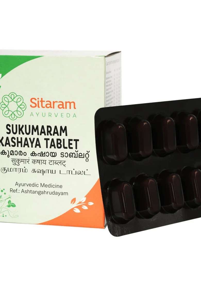 Sitaram Ayurveda Sukumaram Kashayam Tablet 50 Nos - Indya