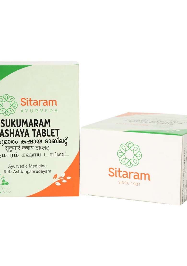 Sitaram Ayurveda Sukumaram Kashayam Tablet 50 Nos - Indya