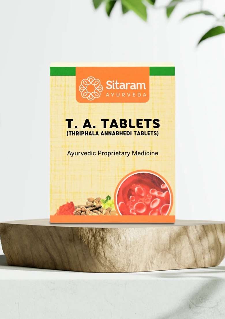 Sitaram Ayurveda T A Tablet 60 Nos - Indya